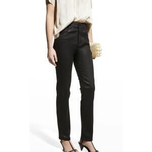 Adriano Goldschmied Alexxis High Rise Slim Pants With Sparkle Sz 31 Button Fly